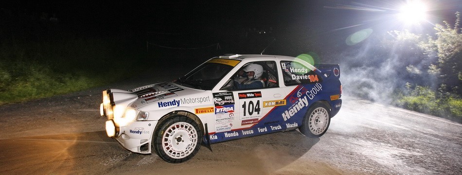 Steve Hendy. Ford Escort WRC. Ulster Rally 2006